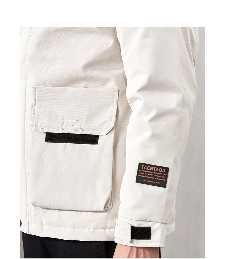 海澜之家 2021秋季新品 110g充绒 男防寒保暖运动羽绒服 图11