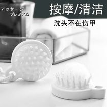 Silicone Shampoo head brush long hair massage brushed hair theorizer shampoo comb head brush scalp anti-itch grip