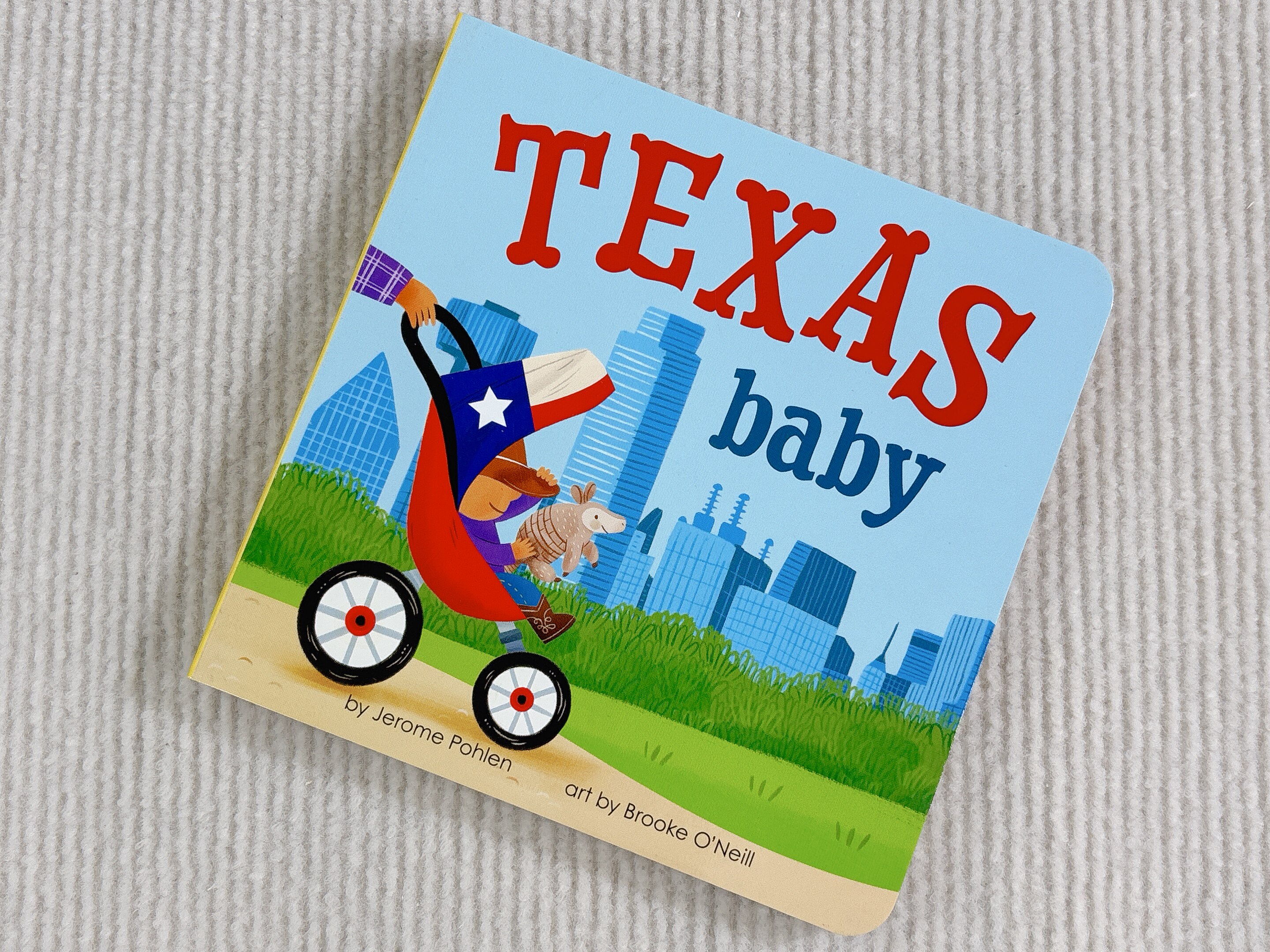 texas baby board book original early learning educational book for toddlers