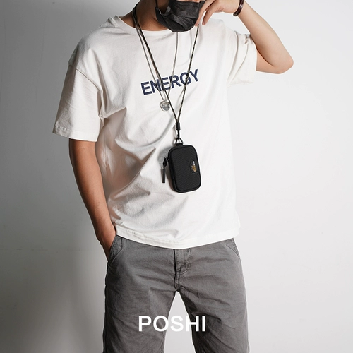 Нейлоновые ключи от машины, ключница, универсальный маленький картхолдер, наушники, сумка для техники, США