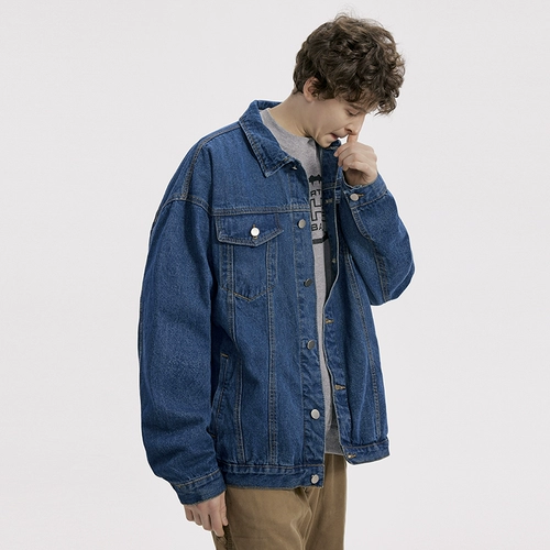 Darkcircle Джинсовая мужская осенняя ретро куртка для отдыха, в американском стиле