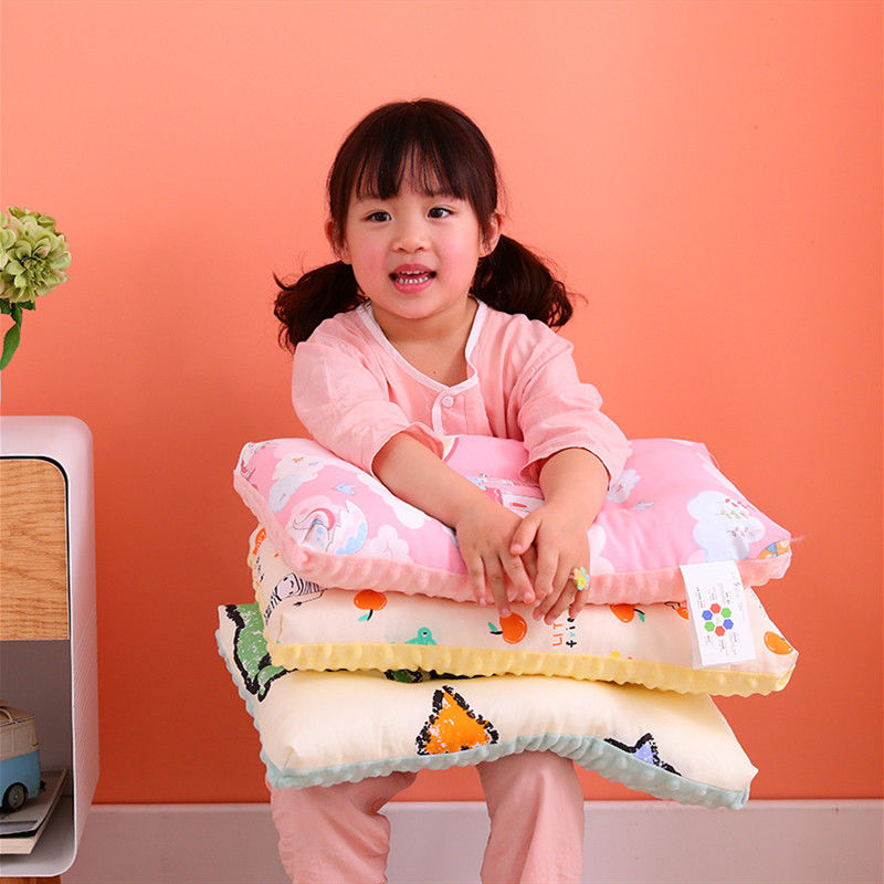 Children's soothing beanie pillow children's comforting beanie pillow baby cartoon kindergarten pillow primary school student pillow