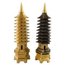Factory original machine die-cast brass Wenchang Tower 9 nine-story 13 thirteen-story Wenchang Tower ornaments