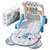 Baby pedal piano fitness frame walker 0 to 1 year old 3 months 6 educational early education newborn toddler baby toy