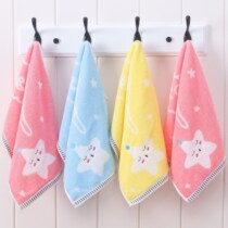 New children small towels pure cotton face towels special baby rubbing face suction wash face off hair comfort washing towels