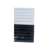 Thickened aluminum groove plate painted black and white groove plate jewelry earrings stall decoration back panel wall shelf fence