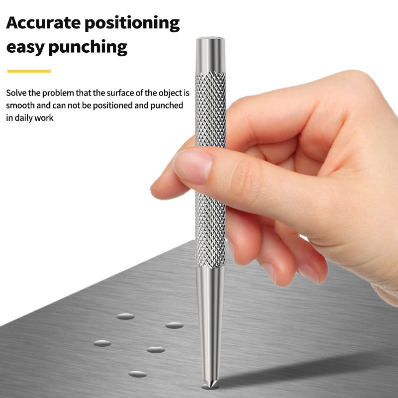 Cone-like punching punching hole punching center locator high hardness center punching fitter chisel punch