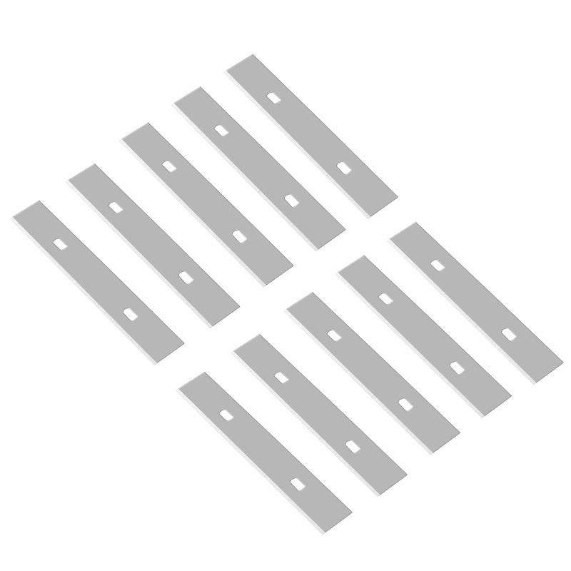 Cleaning spatula degumming blade floor scraper blade 10 pieces boxed glass cleaning spatula blade