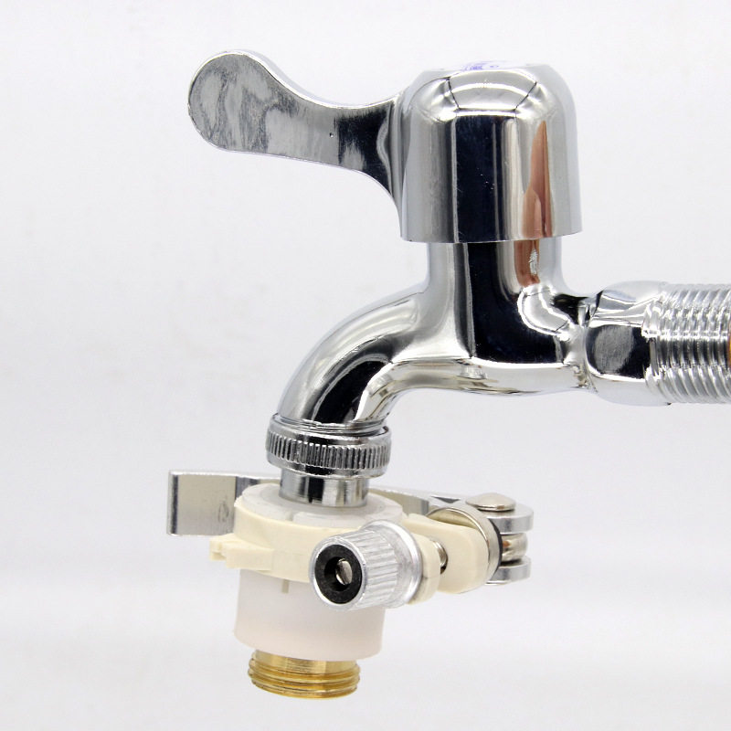 Powerful wrench tap washing machine multi - functional pickup car water gun shower tube transfer head 4 - minute threaded water pipe