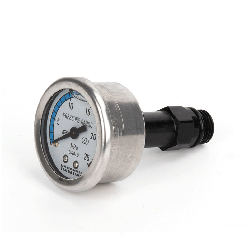 High pressure meter cleaner high pressure housing hand-held portable and long hydraulic pressure meter