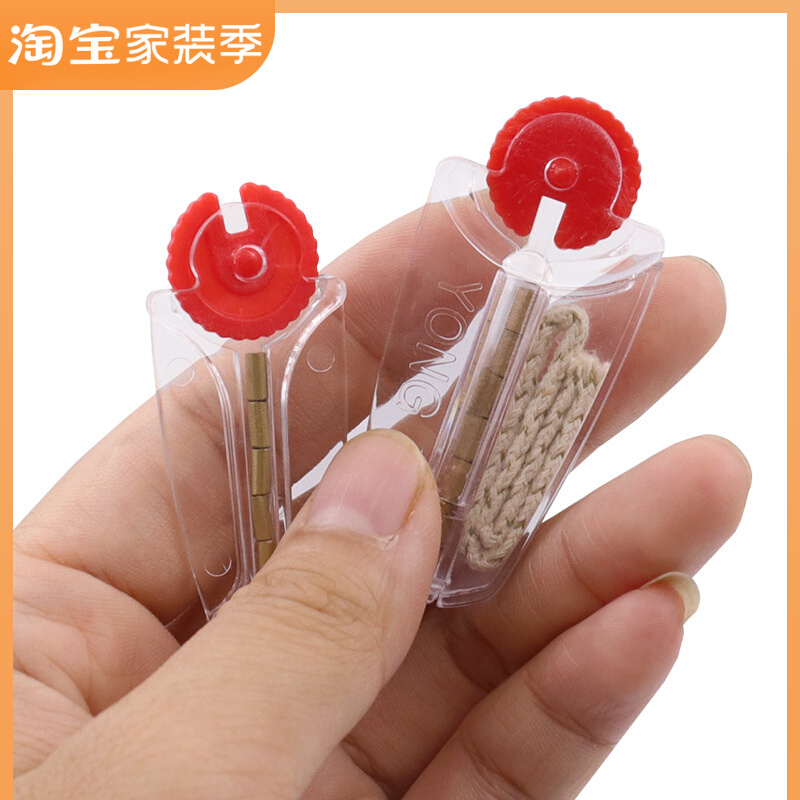 Flint plus cotton core set Kerosene lighter general accessories grinding wheel lighter flint accessories