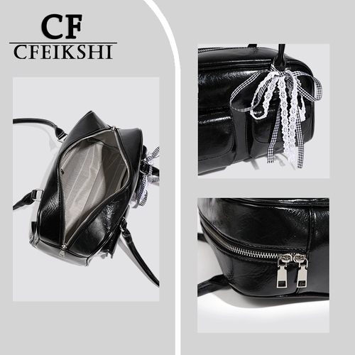 CFEIKSHI Небольшая дизайнерская бостонская сумка, сумка на одно плечо, Южная Корея