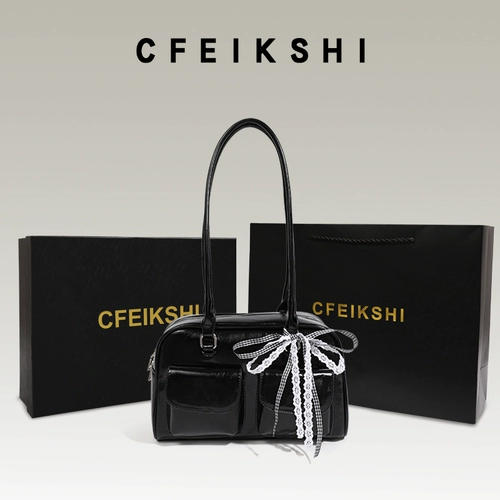 CFEIKSHI Небольшая дизайнерская бостонская сумка, сумка на одно плечо, Южная Корея