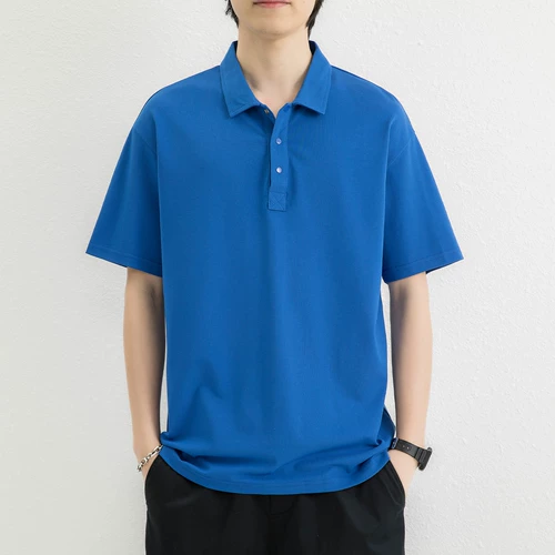 Warrior, футболка polo, тонкая рубашка, мужская шелковая футболка с коротким рукавом для отдыха, оверсайз