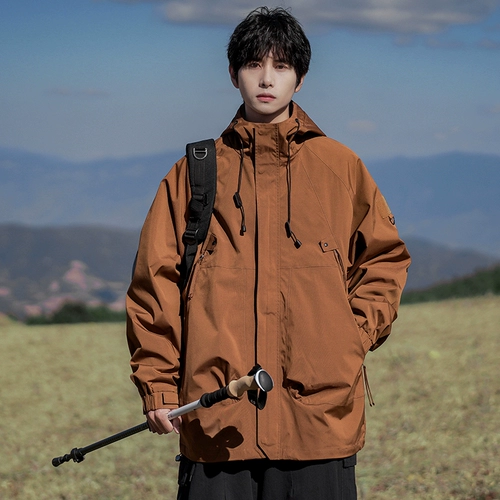 Warrior, дорожная демисезонная ветрозащитная водонепроницаемая альпинистская куртка, в американском стиле