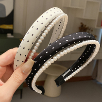 Some moments that cannot be reproduced ~ Korean French style lazy retro polka dots high-end sense versatile and simple for daily use