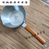 316 stainless steel water ladle316 stainless steel water ladle wooden handle water ladle water ladle extended handle thickened kitchen mouth