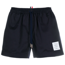 Classic] THOM BROWNE mens spring and summer twill cotton sports shorts and casual pants