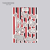 THOM BROWNE 2022 EARLY SPRING ANIMAL STYLING SERIES EXCLUSIVE STICKER SUIT