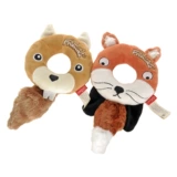 Пончик, плюшевая резиновая игрушка, издает звуки, домашний питомец