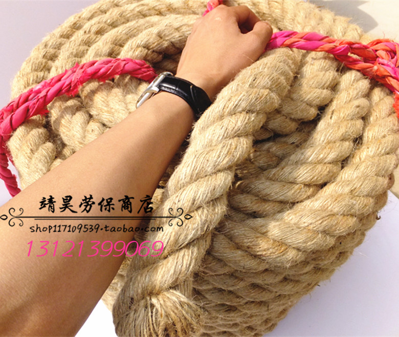 40MM 50mm 60mm hemp rope natural hemp rope coarse hemp rope super strong construction hemp rope whole bundle