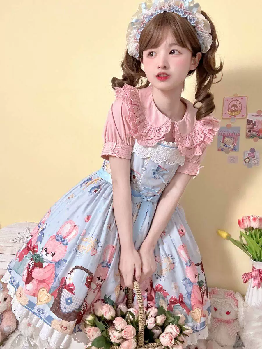 Подлинная кукла, милое платье, юбка, стиль Лолиты