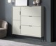 Italian minimalist ultra-thin shoe cabinet household door entrance large capacity entrance hall storage space-saving small apartment trunk cabinet