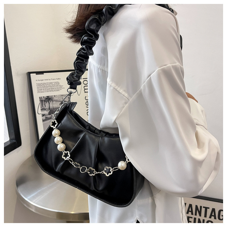 Fashion popular small bag girl 2022 summer new tide - bag bag in chain fashion armpit bag
