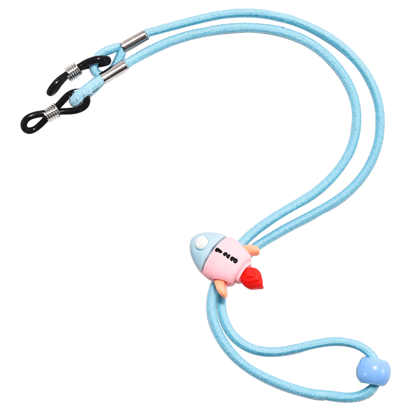 晰雅儿童眼镜防脱落神器运动固定硅胶腿脚套防掉绑带耳托防滑挂绳