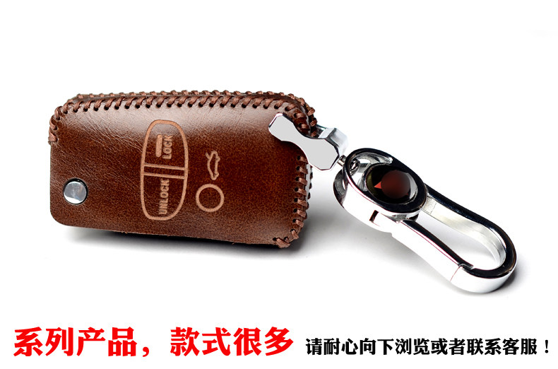 Car Key Case Cover Buckle For Mitsubishi ASX Outlander Pajero