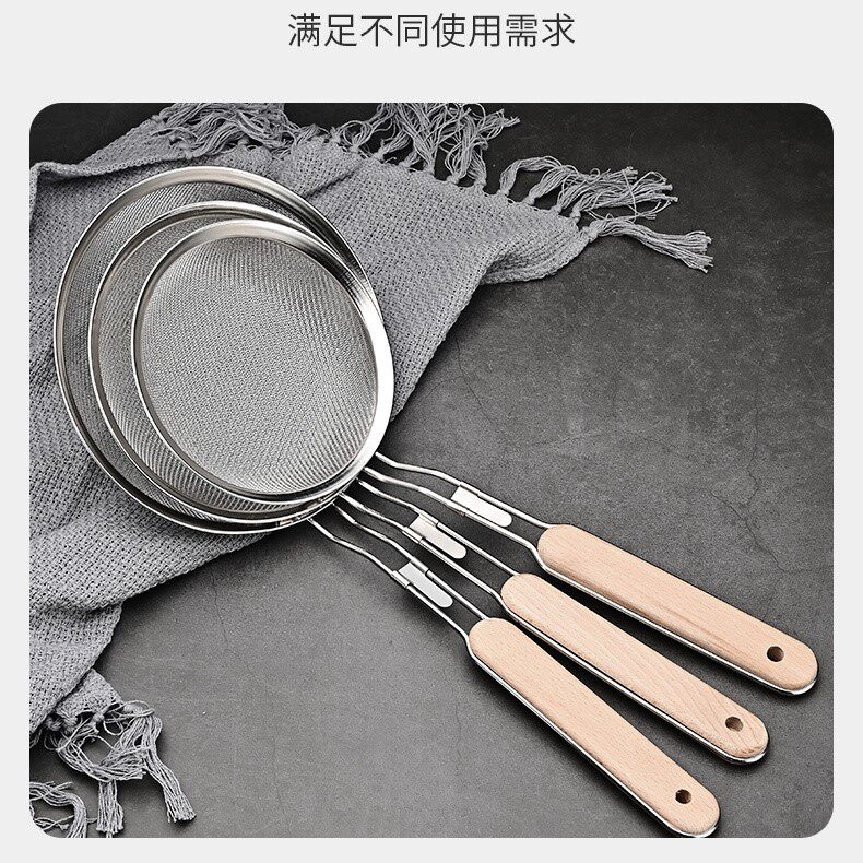 Stainless steel leaking spoon Fence Home Leaking Spoon FILTER SCREEN KITCHEN LARGE NUMBER DRAIN SPOON MIXED SPOON SCOOP DUMPLINGS FRIED COOKWARE