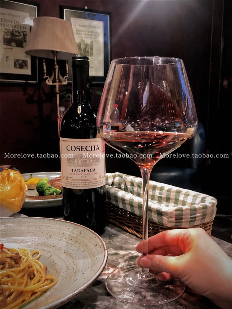 Red wine glass one pair of luxury large crystal Burgundy super large high-end high-end high-end cup