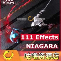UE5 Unreal 4 blood blood splash injury special effects NIAGARA Blood VFX Pack V1 1 4 27