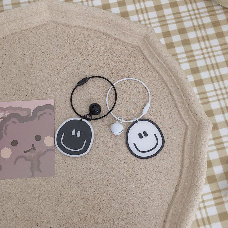 Key chain ring couple simple atmospheric key rope with ornaments key chain pendant female exquisite niche key ring