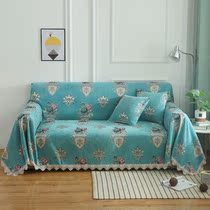 Sofa cushions cover Mighty Snow Neil Thickening Anti-Slip Cloth Anti-Dust Universal Sofa Cover Single Double Sofa Full