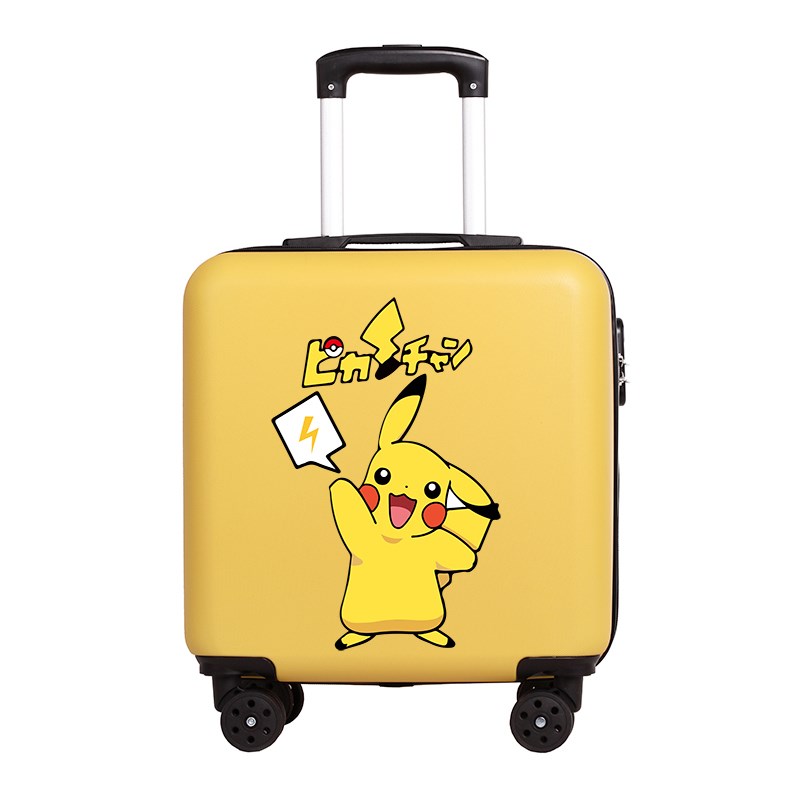 Children's suitcase Boy 2021 new girl Pikachu Caton code Mitsubishi Hongguang mini roof box