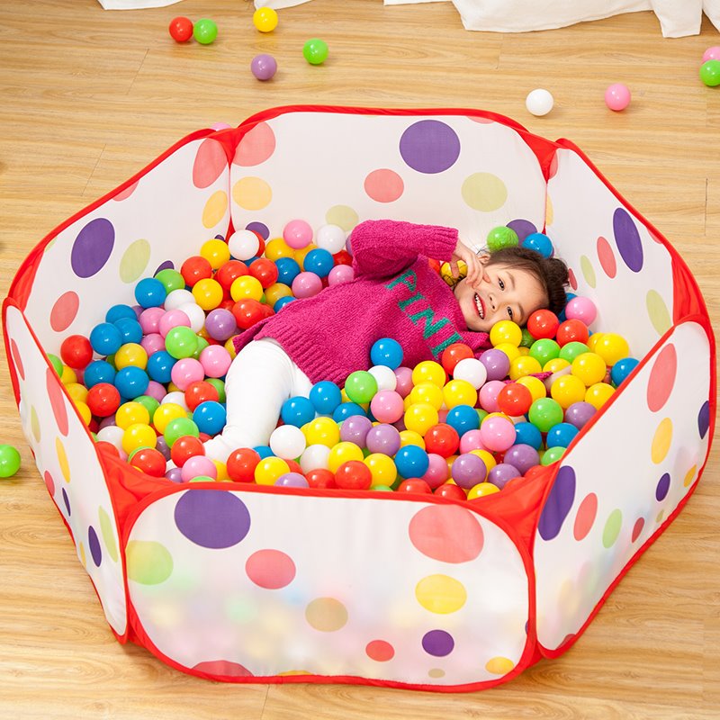 Thickened folding ocean ball pool bobo ball pool home baby fence indoor children's toys 1-2 years old 3