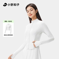 [Стиль с воротником-стойкой] Облачная марля белая