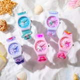 Игрушка, детские водонепроницаемые мультяшные электронные часы для школьников для детского сада, 3 лет, подарок на день рождения