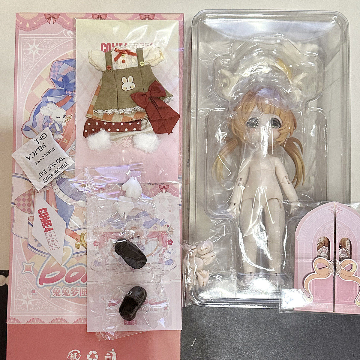In Stock Authentic COME4FREE Bonnie Rabbit Dream Box Special 1/6 BJD Doll Articulated Figure Dress-up Blind Box Gift Product view