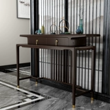 Новый китайский шкаф для крыльца с твердым деревом Zen Terrace входит в дверь и вступает в вход, в гостиной в гостиной шкаф на стену мебель