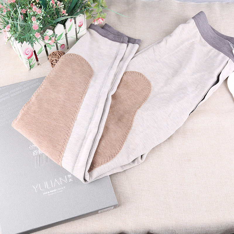Pasteine 9017 silk protein permanent machine wash warm pants wool knee - guarding men in thick one - body cotton