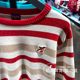 Li Ning Sweater Men's Spring Style 2024 Rijin Doujin Trendy Casual and Comfortable Striped Sweater Knitted Sweater AMBU023