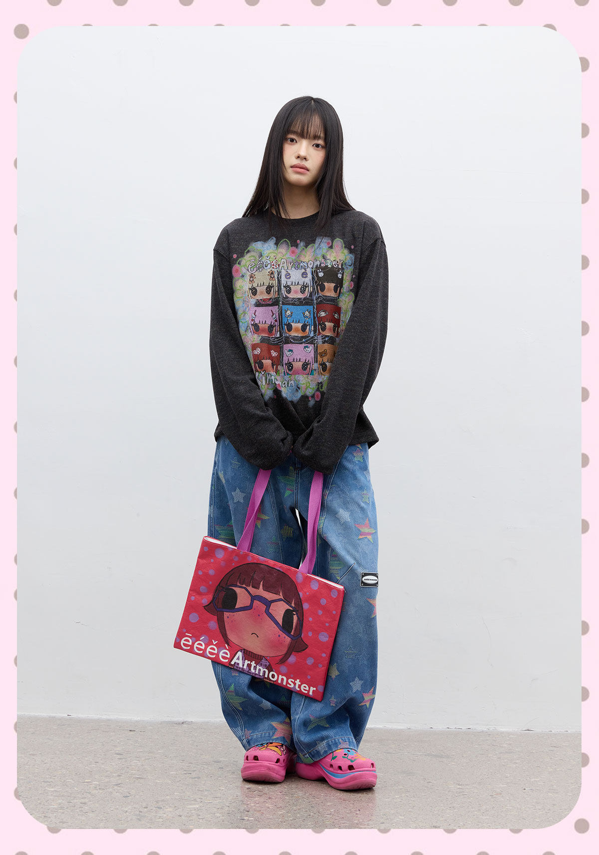 eeeeArtmonster Ximen Juan'er Graffiti Print Tee