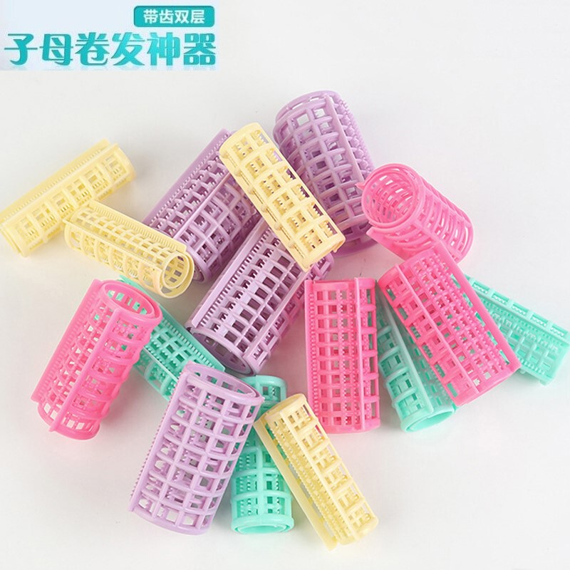 Old-Fashioned Curling Rollers, Hair-Friendly Curling Tools, Plastic Curling Rods, Hair Curling Device Old-Fashioned Curling Rollers, Hair-Friendly Curling Tools, Plastic Curling Rods, Hair Curling Device