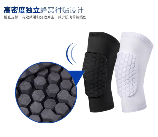 Профессиональные короткие наколенники для детей и взрослых, защитная экипировка для баскетбола с сотовой структурой, предотвращающая столкновения, спортивные футбольные защитные накладки на ноги, защита стопы для детей, для мальчиков