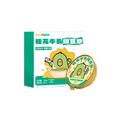 波咕桂花牛乳绿豆沙开盖即食