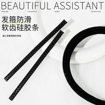 Hair stirrup Anti-slip anti-slip teeth Inner stick adhesive tape teeth Anti-slip adhesive strips not easy to fall inside applier head hoop Soft glue