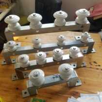 Power line bracket external wall wire porcelain bottle pull wire into the low pressure wall frame outdoor insulator body magnetic bead magnetic bottle pot