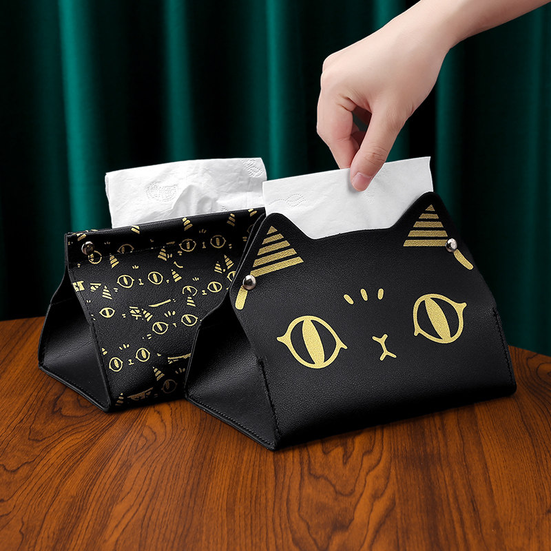 New popular tissue box drawing room for household creative package paper light luxury high-end car napkin drawing box